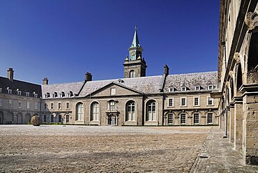 Ireland, County Dublin, Dublin City, Kilmainham Royal Hospital the courtyard.