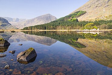 Ireland, County Kerry, Killarney, Black Valley Cummeenduff Lough.