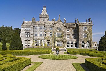 Ireland, County Limerick, Adare, Adare Manor 19th century manor house now a luxury hotel and golf course.