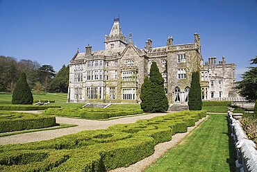 Ireland, County Limerick, Adare, Adare Manor 19th century manor house now a luxury hotel and golf course.