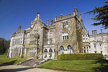 Ireland, County Limerick, Adare, Adare Manor 19th century manor house now a luxury hotel and golf course.