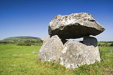 Ireland, County Sligo, Carrowmore, Dolmen at Carrowmore Megalithic site 4000 BC approx.