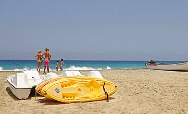 Cape Verde Islands, Sal Island, Santa Maria, Punta Preta beach.