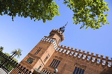 Spain, Catalonia, Barcelona, Castell dels Tres Dragons built for the 1888 Universal Exhibition now housing the Museum of Natural Science and Zoological Museum in Parc de la Ciutadella in the Old Town district.