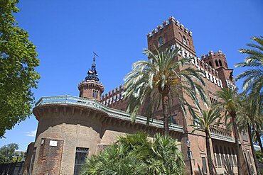 Spain, Catalonia, Barcelona, Castell dels Tres Dragons built for the 1888 Universal Exhibition now housing the Museum of Natural Science and Zoological Museum in Parc de la Ciutadella in the Old Town district.