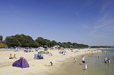 England, Dorset, Christchurch, Mudeford Beach.