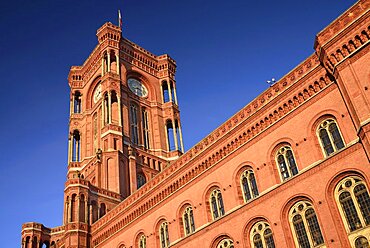 Germany, Berlin, Rotes Rathaus, The Red Town Hall.