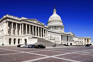 USA, Washington DC, Capitol Building, General exterior view.