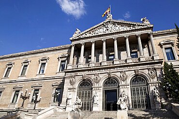 Spain, Madrid, National Library.