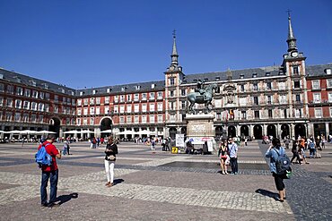 Spain, Madrid, Plaza Mayor.