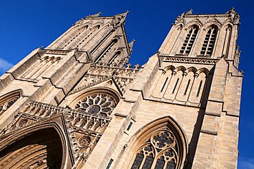 England, Bristol, Exterior of the Cathedral.