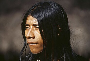 COLOMBIA People Kogi Portrait of a young Kogi man