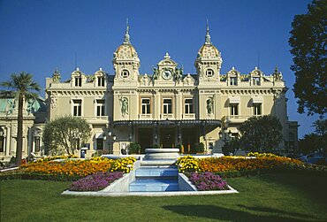 MONACO  Monte Carlo The Casino with fountain in foreground