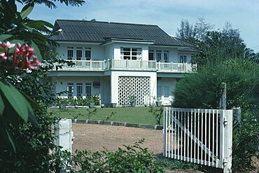 NIGERIA  Lagos Middle class housing in city suburb. African Nigerian Western Africa