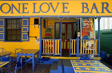 WEST INDIES Barbados St James One Love Bar in Holetown