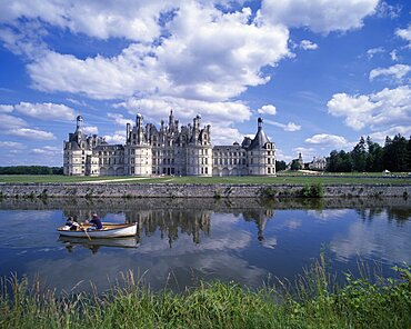 Chateau Chambord, Loir et Cher, Loire Valley, France