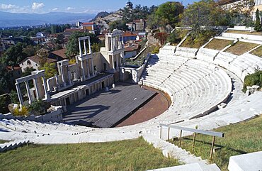 BULGARIA    Plovdiv Roman Amphitheatre