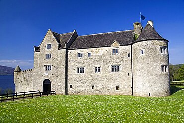 General view of the castles facade, Ireland, Eire