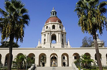 Spanish Renaissance style City Hall Pasadena, Valley & Pasadena, United States of America