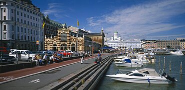 FINLAND UUSIMAA  Helsinki View of city and waterfront