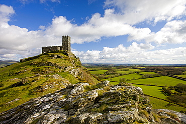 St. Michael de Rupe church at Brentor (Brent Tor), Dartmoor National Park, Devon, England, United Kingdom, Europe