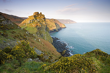 Valley of Rocks in Exmoor National Park, Devon, England, United Kingdom, Europe