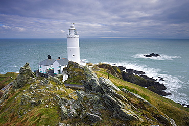 Start Point Lighthouse in South Devon, England, United Kingdom, Europe