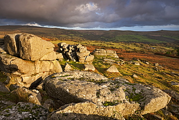 Pew Tor in Dartmoor National Park, Devon, England, United Kingdom, Europe