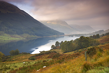 Loch Doine in the Trossachs, Stirling, Scotland, United Kingdom, Europe