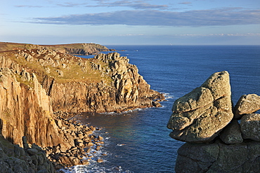 Pordenack Point near Land's End, Cornwall, England, United Kingdom, Europe