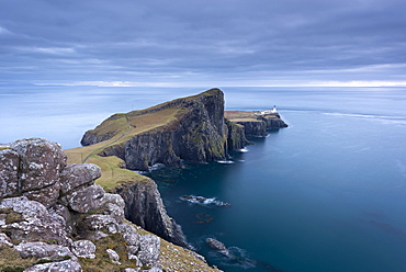 Neist Point, the most westerly point on the Isle of Skye, Inner Hebrides, Scotland, United Kingdom, Europe