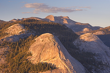 High Sierra mountain scenery from Glacier Point, Yosemite National Park, UNESCO World Heritage Site, California, United States of America, North America