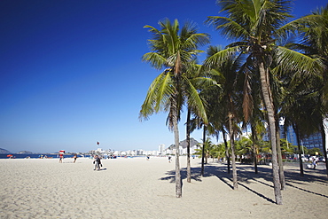 Copacabana beach, Rio de Janeiro, Brazil, South America 