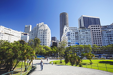 Skyline of Centro, Rio de Janeiro, Brazil, South America 