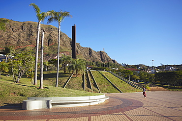 Praca do Papa (Pope's Square), Belo Horizonte, Minas Gerais, Brazil, South America 