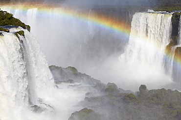 Iguacu Falls, Iguacu National Park, UNESCO World Heritage Site, Parana, Brazil, South America 