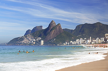 Ipanema beach, Rio de Janeiro, Brazil, South America 