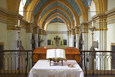 Interior of Iglesia de la Recoleta (Recoleta Church), Sucre, UNESCO World Heritage Site, Bolivia, South America