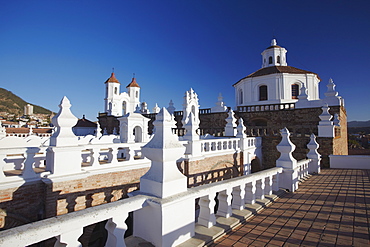 Rooftop of Convento de San Felipe Neri, Sucre, UNESCO World Heritage Site, Bolivia, South America