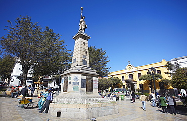 Plaza 10 de Noviembre, Potosi, UNESCO World Heritage Site, Bolivia, South America