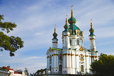 St. Andrew's Church, Kiev, Ukraine, Europe