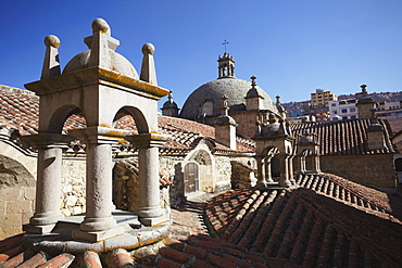 Rooftop of San Francisco Church, La Paz, Bolivia, South America