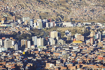 View of La Paz, Bolivia, South America