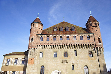 Lausanne Chateau, Lausanne, Vaud, Switzerland, Europe