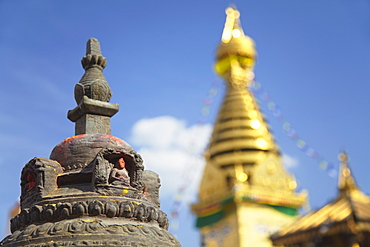 Swayambhunath Stupa, UNESCO World Heritage Site, Kathmandu, Nepal, Asia