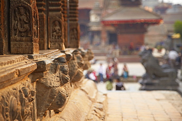 Durbar Square, Patan, UNESCO World Heritage Site, Kathmandu, Nepal, Asia