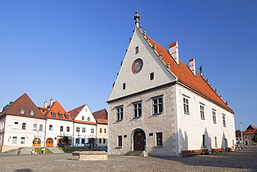 Saris Museum in Radnicne Square, Bardejov, UNESCO World Heritage Site, Presov Region, Slovakia, Europe 