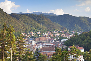 View of Brasov, Transylvania, Romania, Europe  