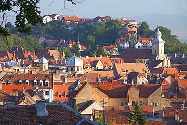 View of Brasov, Transylvania, Romania, Europe  