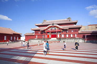 Shuri Castle, UNESCO World Heritage Site, Naha, Okinawa, Japan, Asia